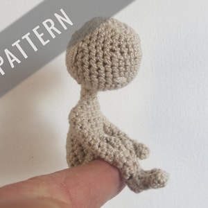 Crochet pattern for basic amigurumi Doll base