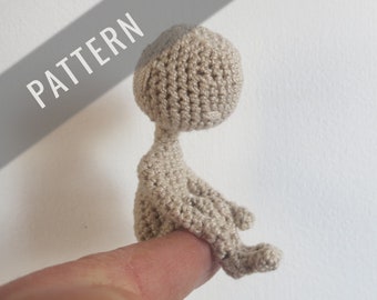 Crochet pattern for basic amigurumi Doll base