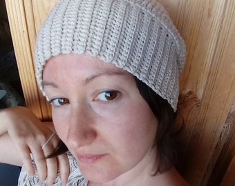 Crochet pattern for Beanie Hat Pattern