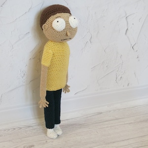 PATTERN: Morty the crochet boy - amigurumi doll