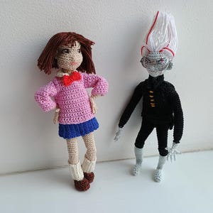 On Sale: a kit of amigurumi dolls – 15 cm (6 inches). Handmade, crocheted, stuffed dolls