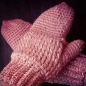 PATTERN: Fingerless Gloves with Flaps, Mittens with Flaps