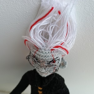 PATTERN: crochet Okarun the amigurumi doll, handmade