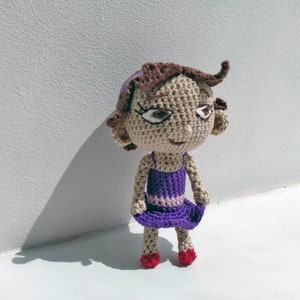 Crochet pattern June the amigurumi doll tiny Ballerina Doll tutorial image 3