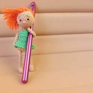 Winzige nahtlose Puppe Häkelanleitung - Amigurumi Rahmenmodell ENGLISCH, Spielzeug, Stoffpuppe, Stoffpuppe, Häkelanleitung
