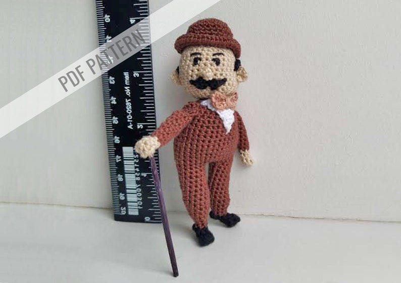 Crochet Pattern for the Detective Man Doll - Etsy