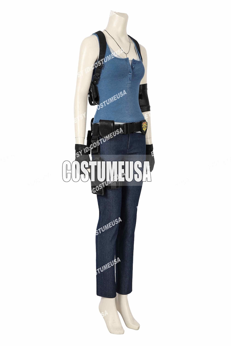 Custom made Size The Resident Evil 3 Remake Cosplay Costume Resident Evil Jill Valentine Outfit Princess Dress Cosplay Costume