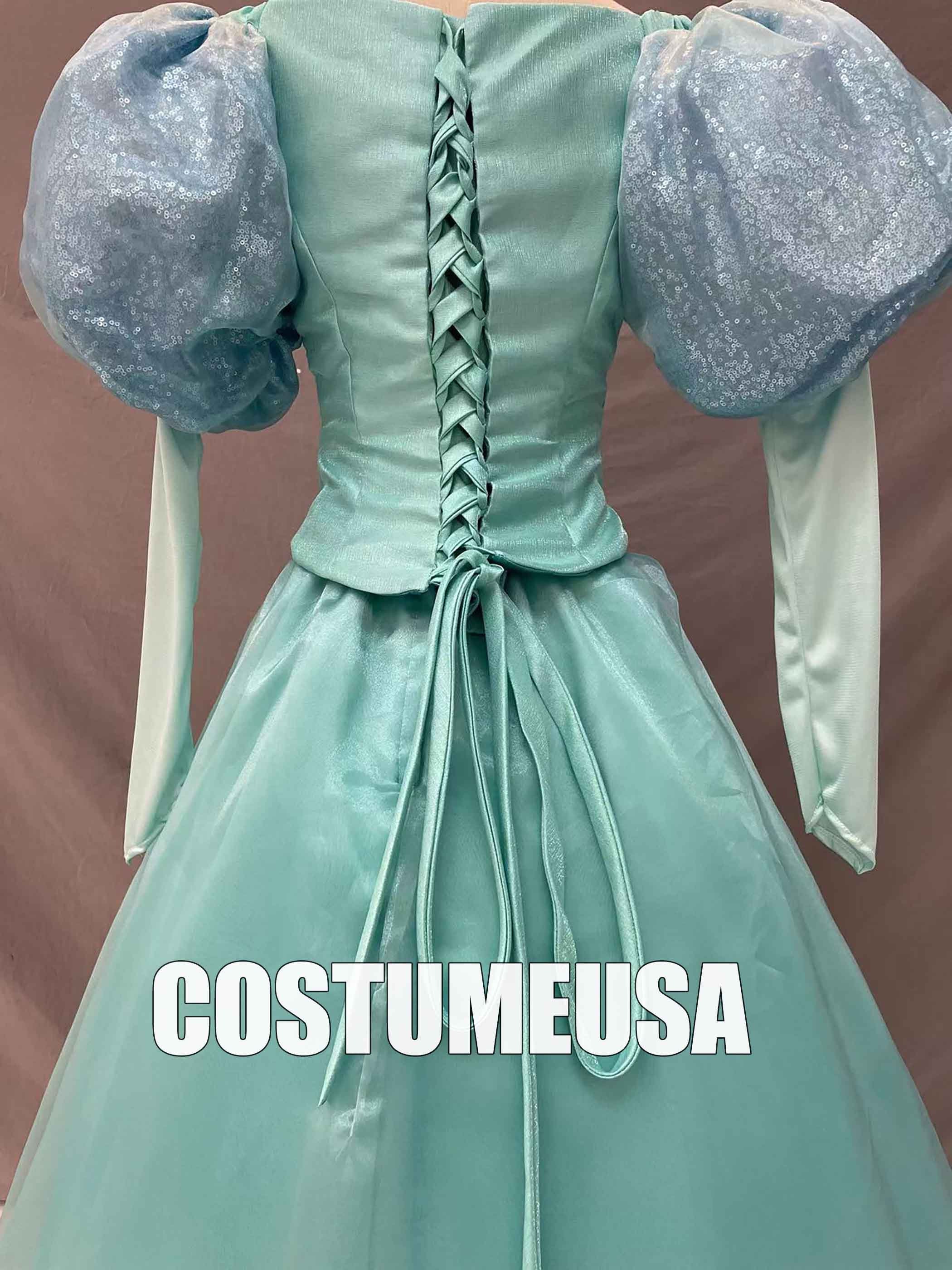 Princess Ariel Dress The Little Mermaid Ariel Dress Green Costume Cosplay Adult Woman Girls
