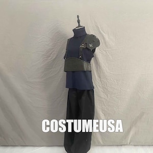 FF7 Remake Wolke Cosplay Kostüm Final Fantasy Wolke Strife Cosplay Kostüm Männer Erwachsene
