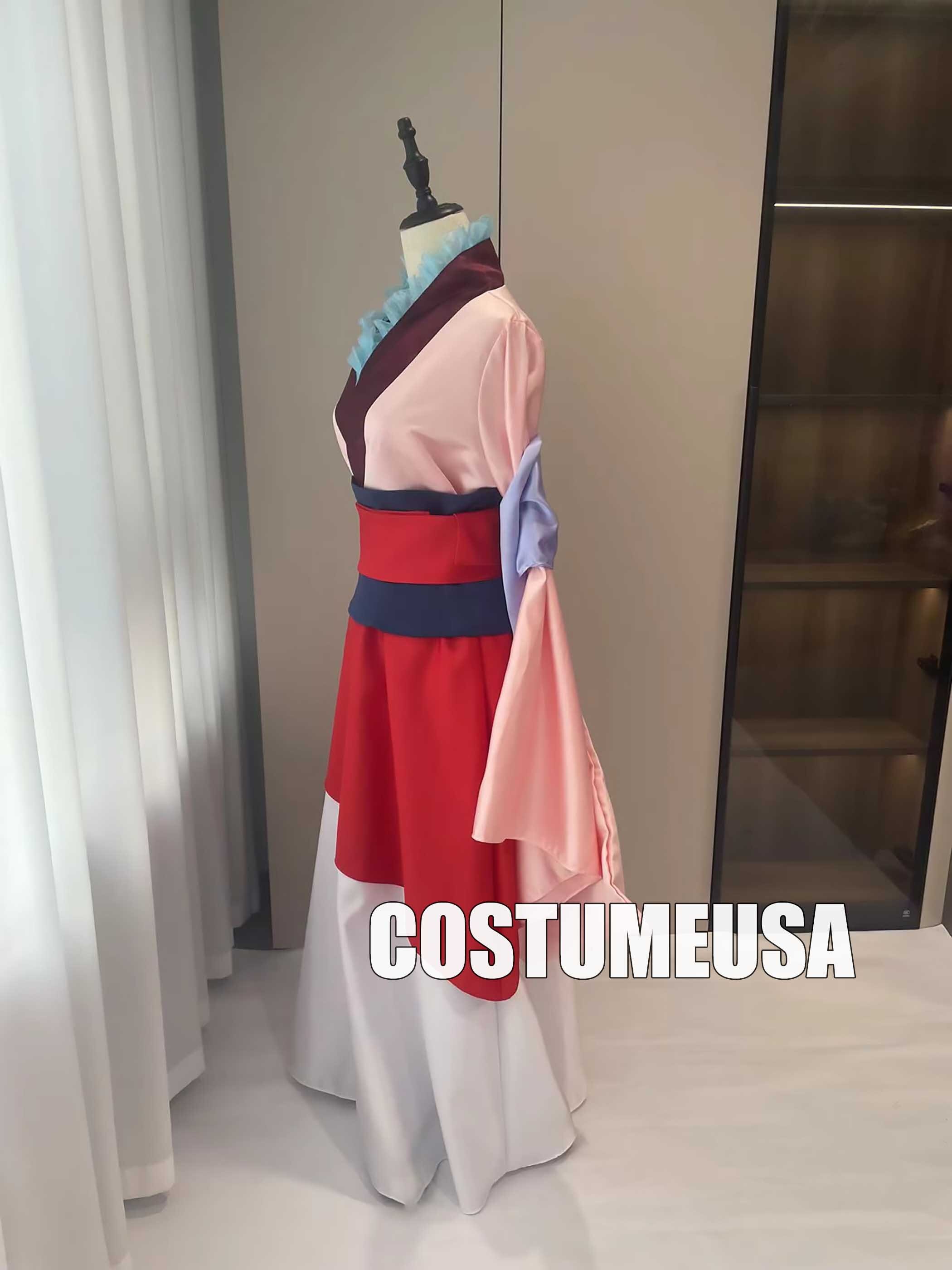 mulan pink dress Tutu du Monde Girls Pink Purple Mulan Disney Party Dress