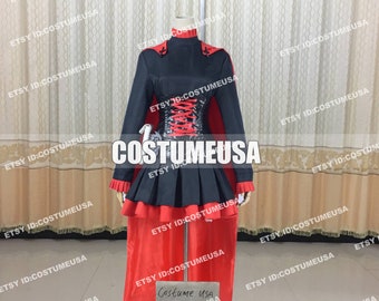 RWBY Ruby Rose Custom 100% Cotton Baby Bodysuit Personalized RWBY Ruby Rose Custom 100% Cotton Baby Bodysuit Personalized