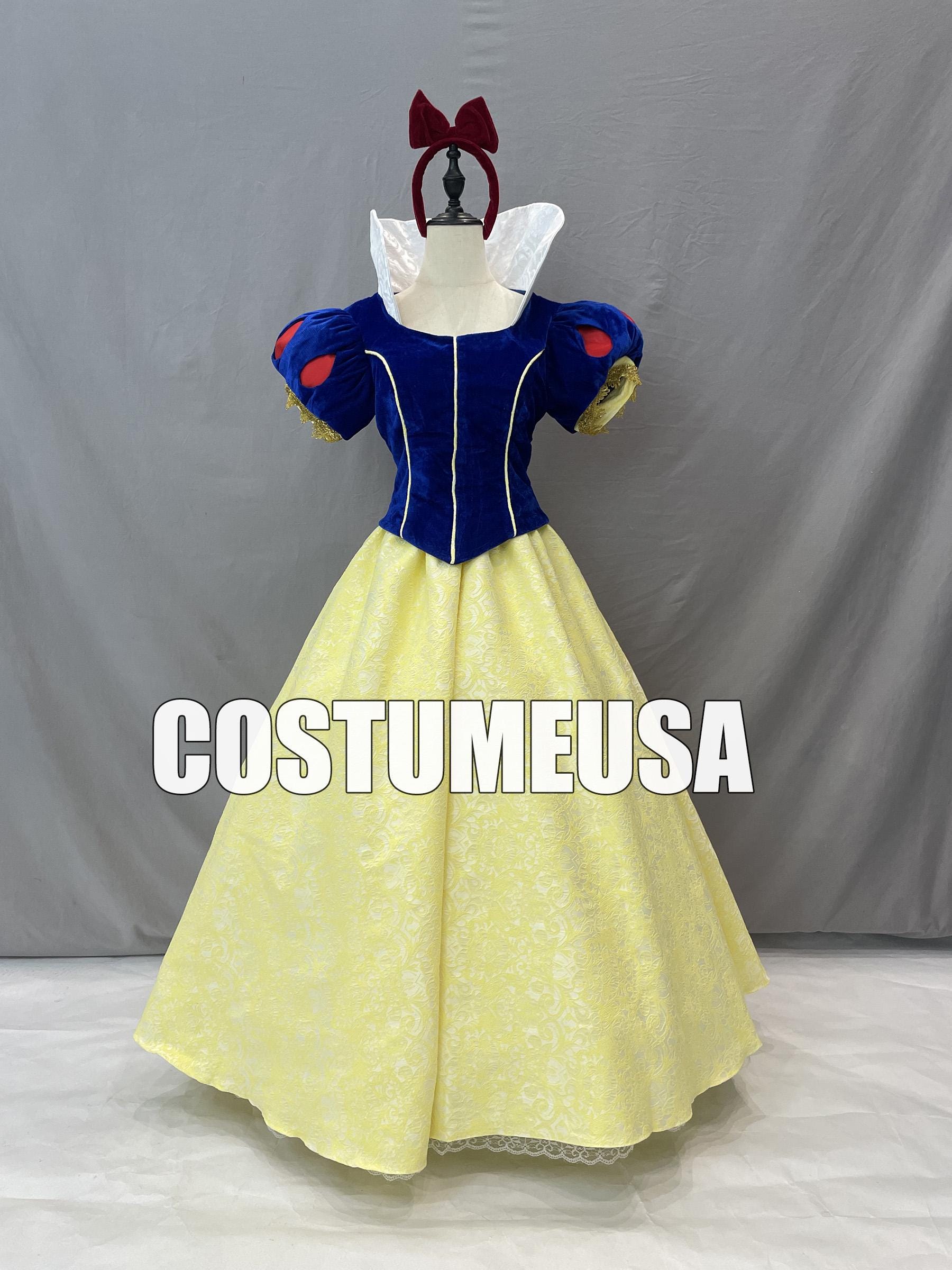 白雪姫ドレス、プリンセス白雪姫コスプレ衣装、白雪姫ケープ、白雪姫