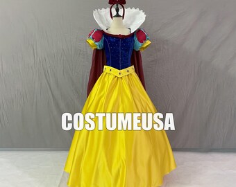 白雪姫ドレス マント 白雪姫 プリンセス コスプレ衣装 女性 女の子