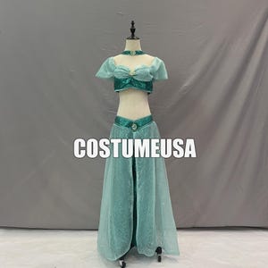 Princess Jasmine Dress, Jasmine Cosplay, Jasmine Costume, Jasmine Outfit Jasmine Custom Dress Adult Woman Girls
