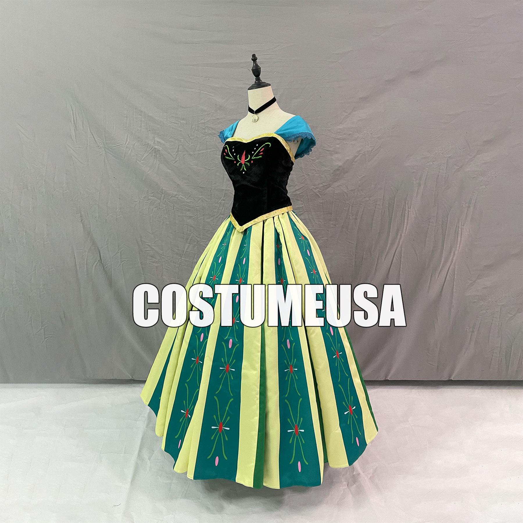 green emerald velvet dress Amazon.com: Acecharming Anna Dress Costume, Snow Queen Girls Princess Dress  for Halloween Cosplay Fancy Birthday Party Coronation Dress Up : Clothing,  Shoes & Jewelry main image 1