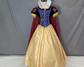 白雪姫プリンセスドレス 白雪姫 高級コスプレ衣装 女性 女の子 大人用