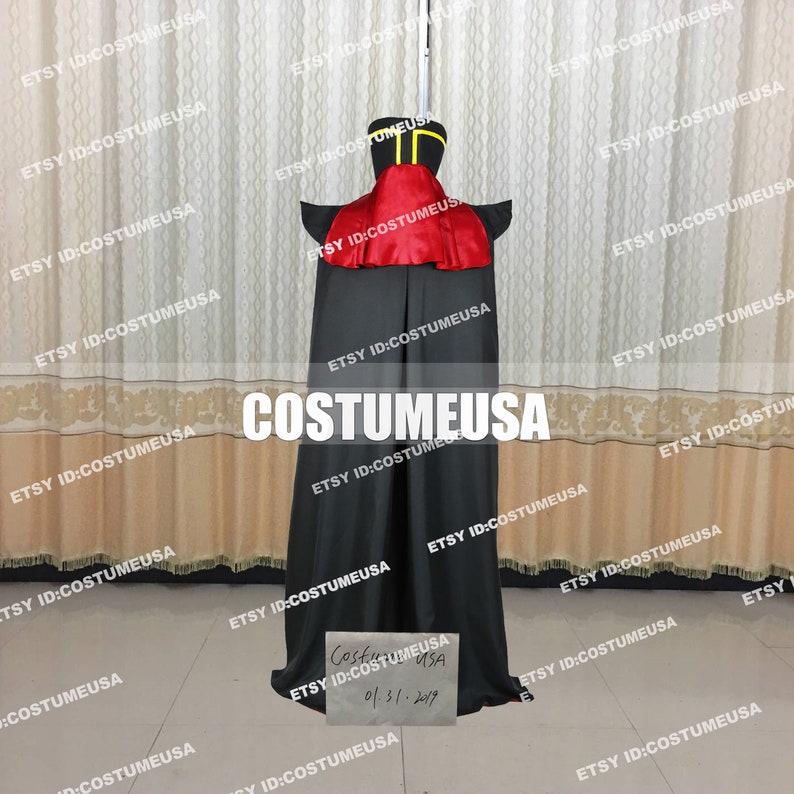 Custom made Size Aladdin And His Lamp Wizard Jafar Cosplay Costume