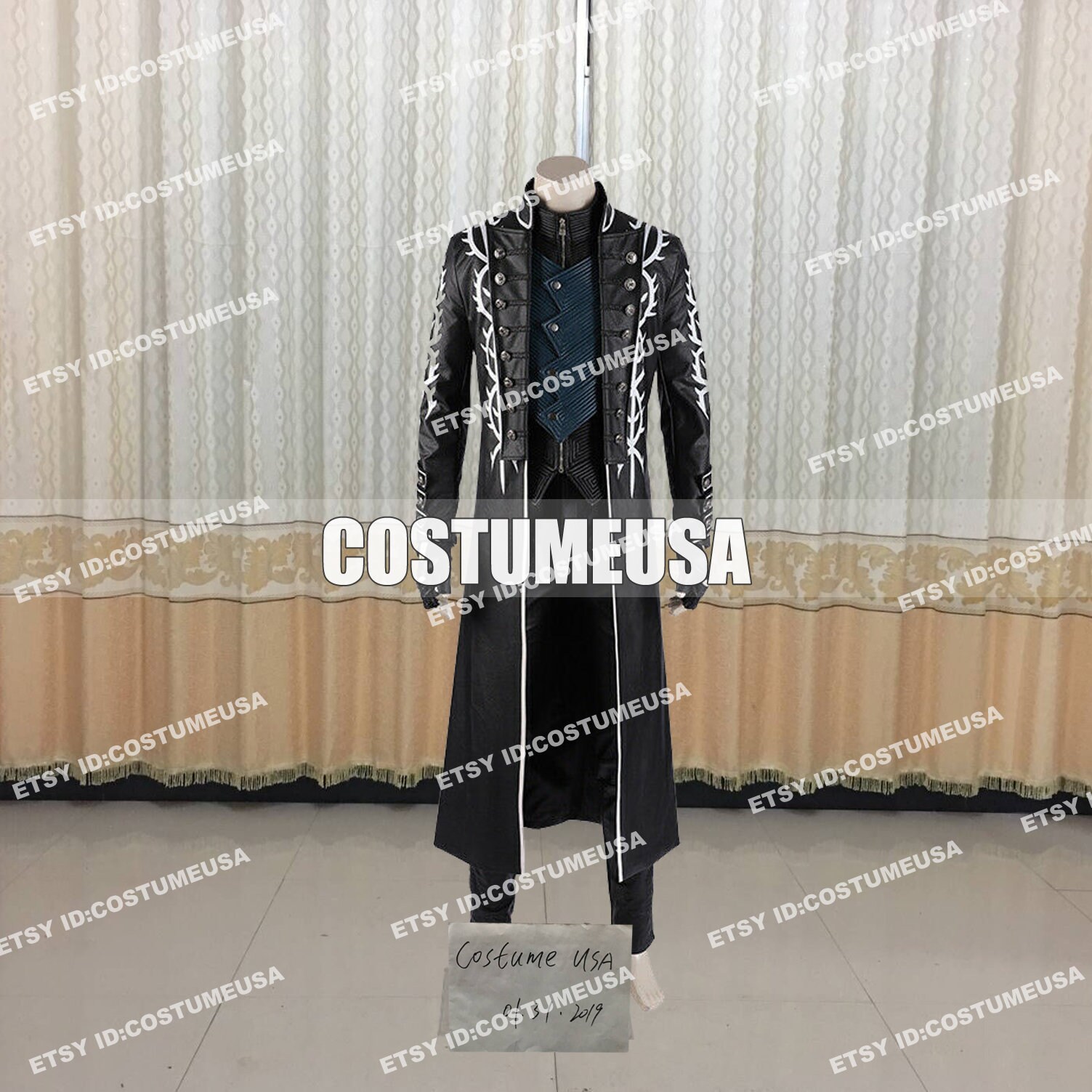 Devil May Cry 5 Vergil Cosplay Costume Halloween Costume -  Norway