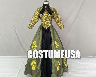 Vestido de princesa fada mãe cinderela vestido de fada mãe roupa cosplay traje vestido adulto mulher meninas luxo