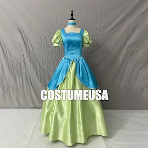 Cinderella Evil Sister Anastasia Drizella Dress Cosplay Costume Princess Cinderella Dress Outfit Dress Adult Woman Girls Luxury