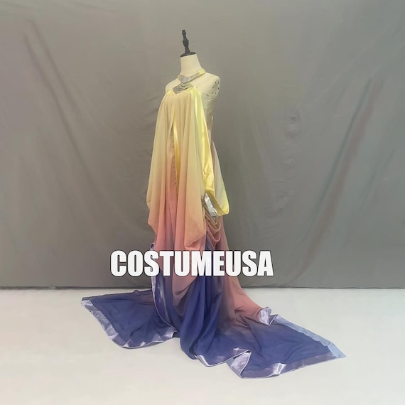 Queen Padme Dress Star Wars Padme Amidala Dress Printed Woman Girls Cosplay  Costume - Etsy