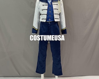 Hans Cosplay Costume Frozen Prince Hans Men Outfit Adult & Boys Upgraded