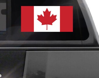 Canada Flag bumper window sticker decal The National Flag Maple Leaf