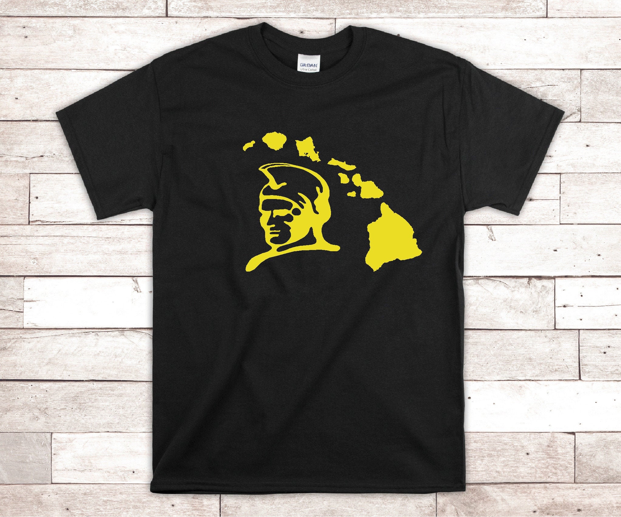 Hawaiian Islands T-shirt 808 Maui Kona 