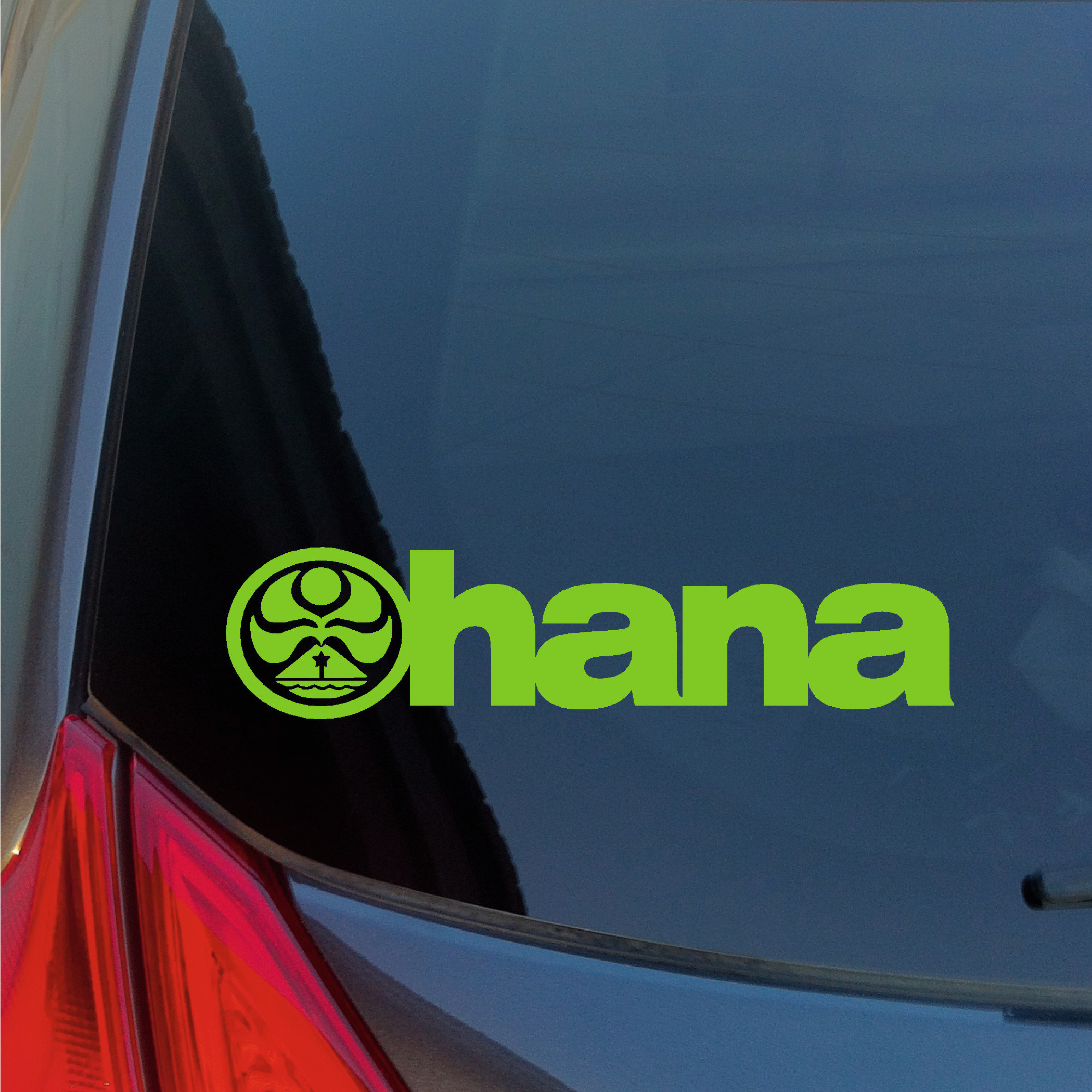 Hawaii Aloha Island Hawaiian Vinyl Transfer Sticker Decal Car Window Ohana