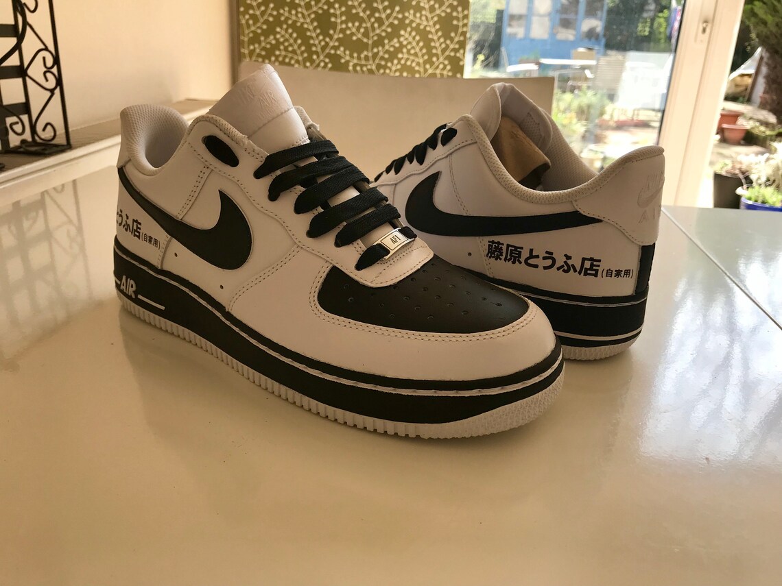 Fujiwara tofu shop initial D custom Nike Air Force 1 | Etsy