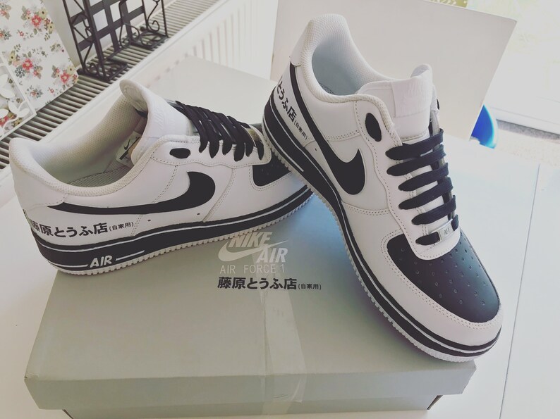 Fujiwara tofu shop initial D custom Nike Air Force 1 Etsy