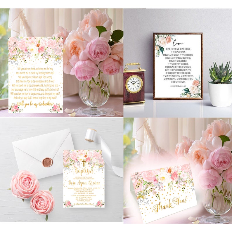 Prayers for baby sign and note cards printable baby shower etsy