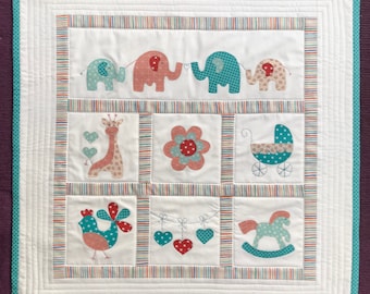 Baby Cot Quilt or Playmat Pattern (pdf)