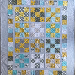 Nine Patch Quilt Pattern pdf download