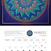 Mandala Calendar 2024, Wall Hanging 2024, Mandala Art, Wall Calendar ...