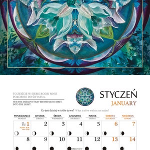 Mandala Calendar 2024, Wall Hanging 2024, Mandala Art, Wall Calendar ...