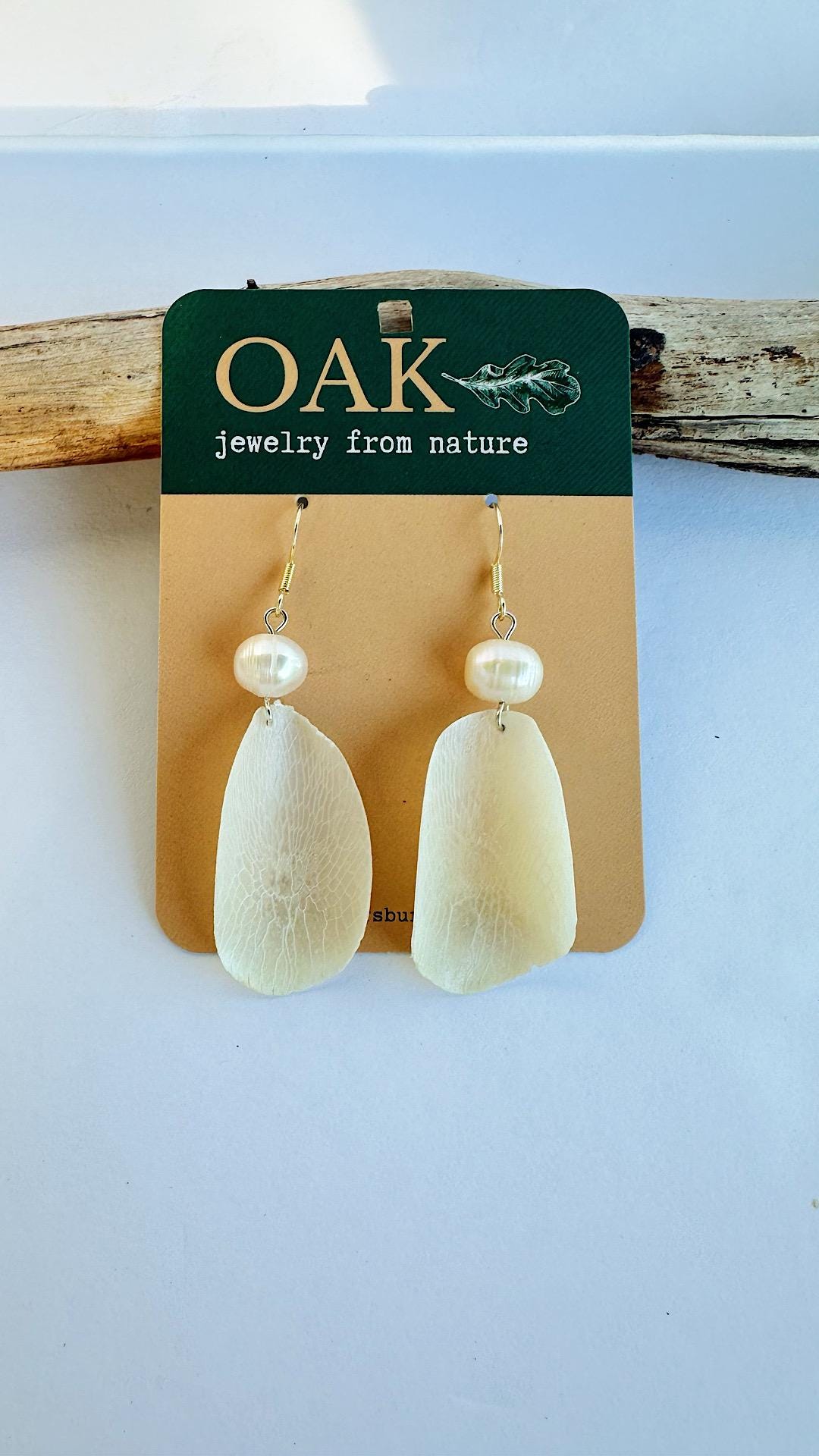 Arapaima Gigas Scales Earrings, Rain Forest Jewelry, Natural