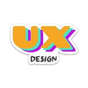 UX Design Sticker