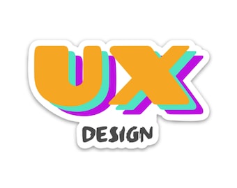 UX Design Sticker