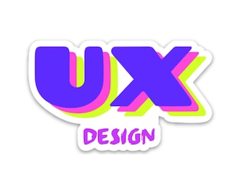 UX Design Sticker