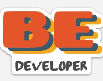 Backend Developer Sticker | BE Dev Gift