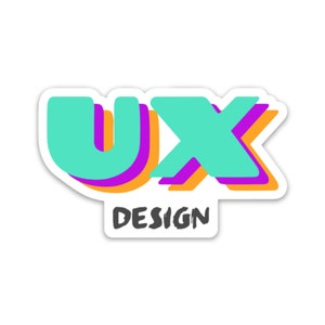 UX Design Sticker image 1