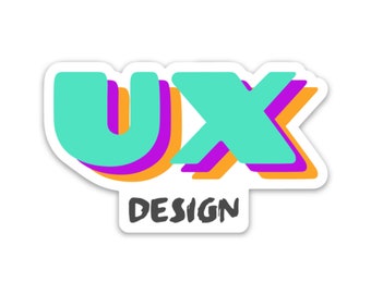 UX Design Sticker