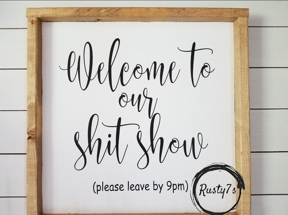 Welcome Funny Entry Sign Humor Funny Signs for the Home - Etsy Welcome Funny Entry Sign Humor Funny Signs for the Home - Etsy