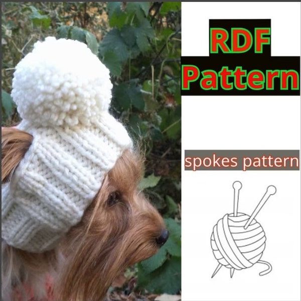 Pdf Knitting pattern dog hat, Pet dog pattern, Yorkie hat