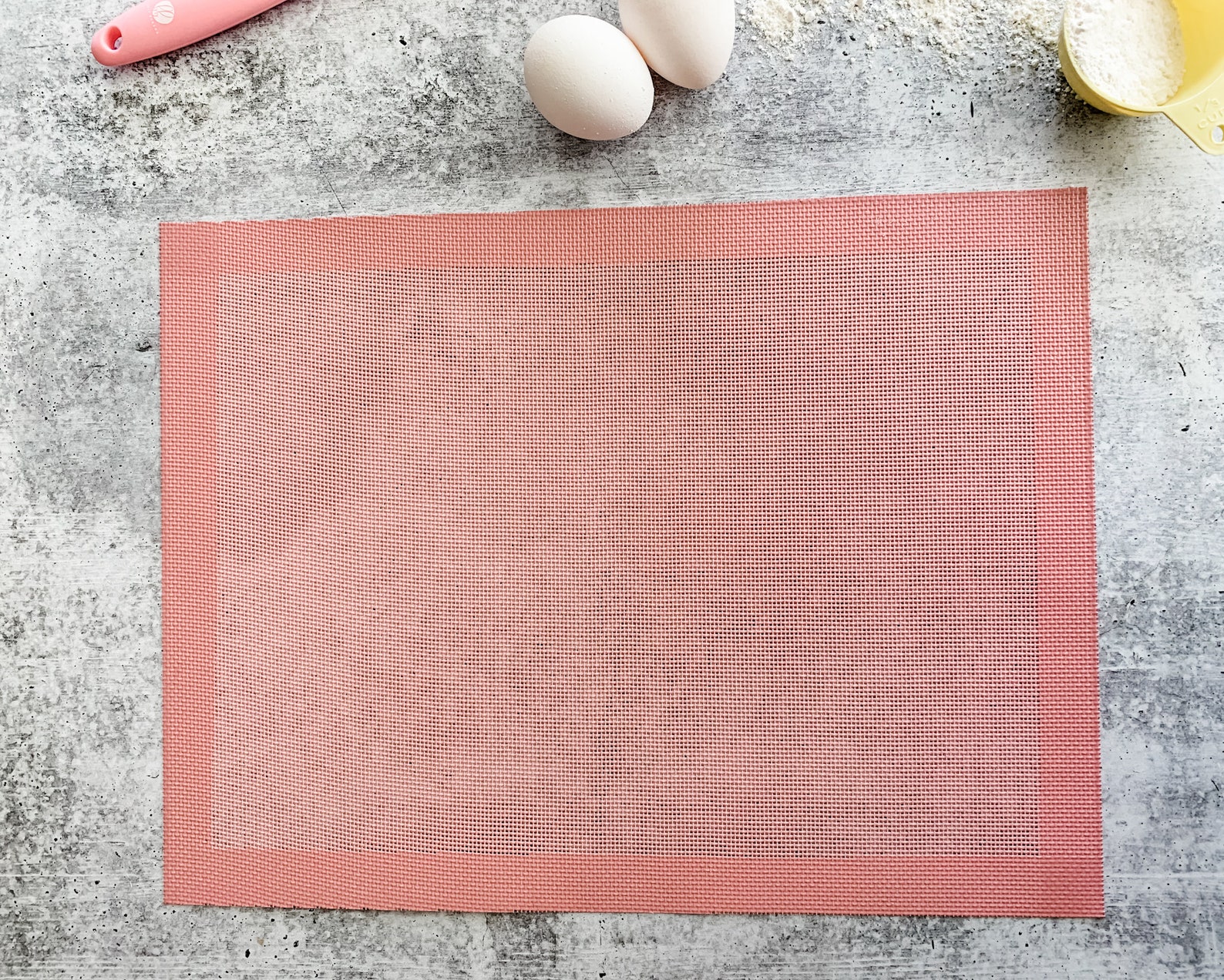Pink Perforated Silicone Baking Mat Etsy