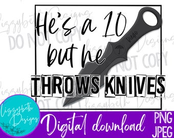 He's a 10 Diego Hargreeves PNG Sublimation Design