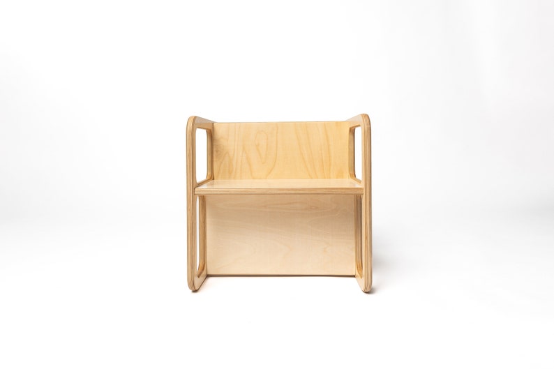 Chaise réglable en bois, Chaise pour enfant faite main, Chaise Montessori, Chaise pour enfant sans limite d'âge image 4