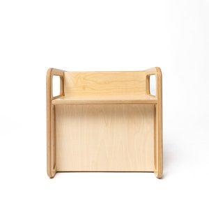 Chaise réglable en bois, Chaise pour enfant faite main, Chaise Montessori, Chaise pour enfant sans limite d'âge image 5