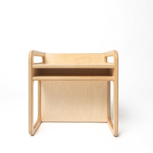 Wooden Adjustable Chair, Handmade Kids Chair, Montessori Chair, Chair For Children Without Age Limit zdjęcie 6